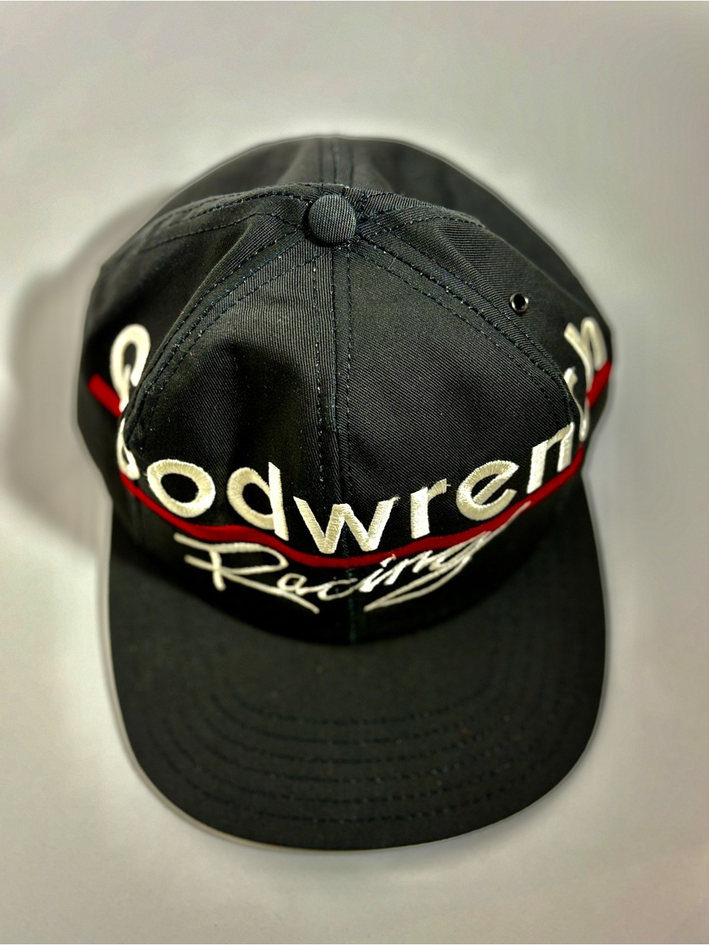 Vintage 90s Dale Earnhardt GM Goodwrench Racing Snapback Hat — MADE IN USA